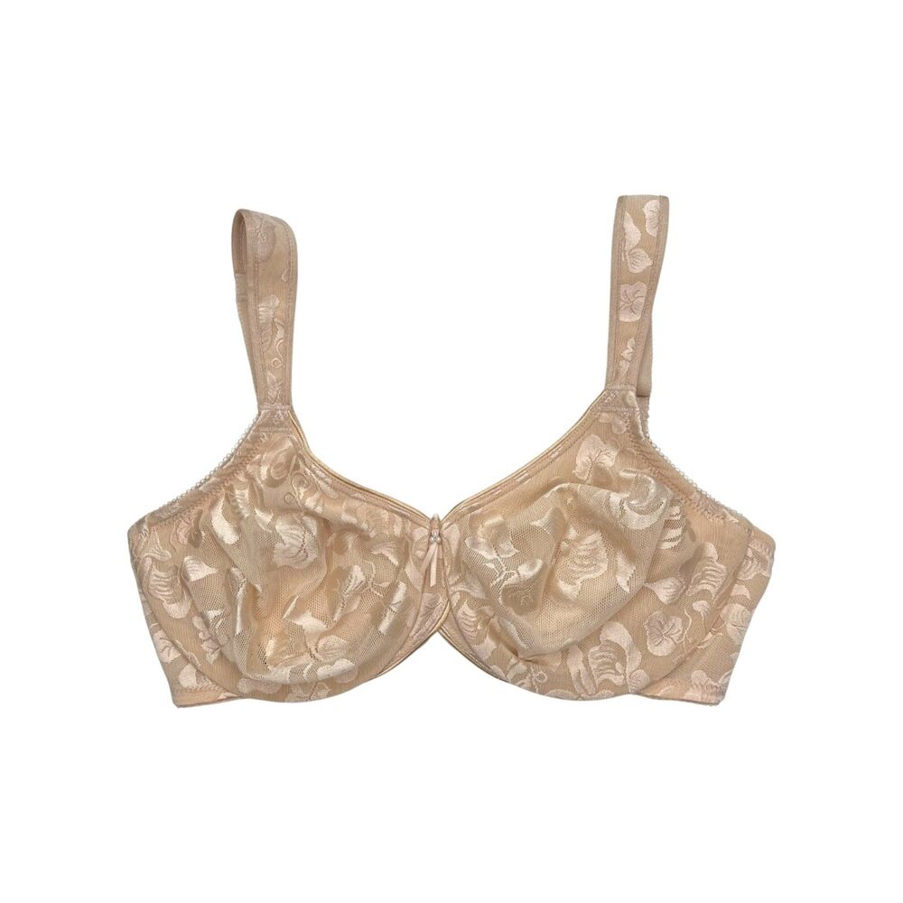 Wacoal Full Coverage Underwire Bra sz 34D * Jacquard Seamless Awareness Soft Cup